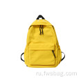 Простая стиль воздушная подушка ремни рюкзак рюкзак на заказ нейлоновой школьная сумка для печати.